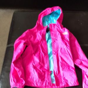 The north face rain jacket